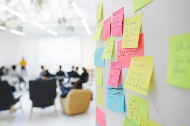 Sammlung von Themen bei einem Teamcoaching